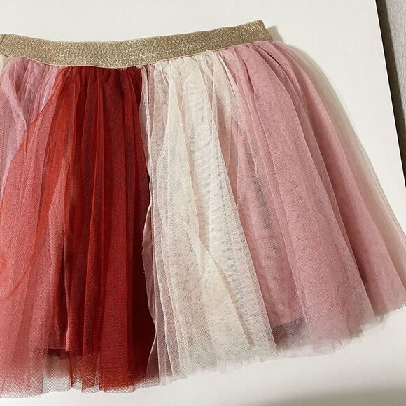 Sweet Wink Rose Fairy Tutu Tulle Skirt Fall Pink Orange Girls Size 6-8 years - Picture 11 of 11